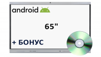 Интерактивная панель со встроенным компьютером Android 65 дюймов