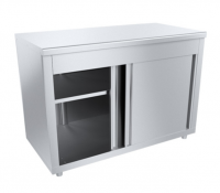 Стол-тумба купе 1200х700х850(870) мм (AISI 430 0,8 мм)