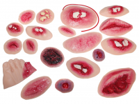 Имитаторы ранений и поражений с кровотечением (19 ран)